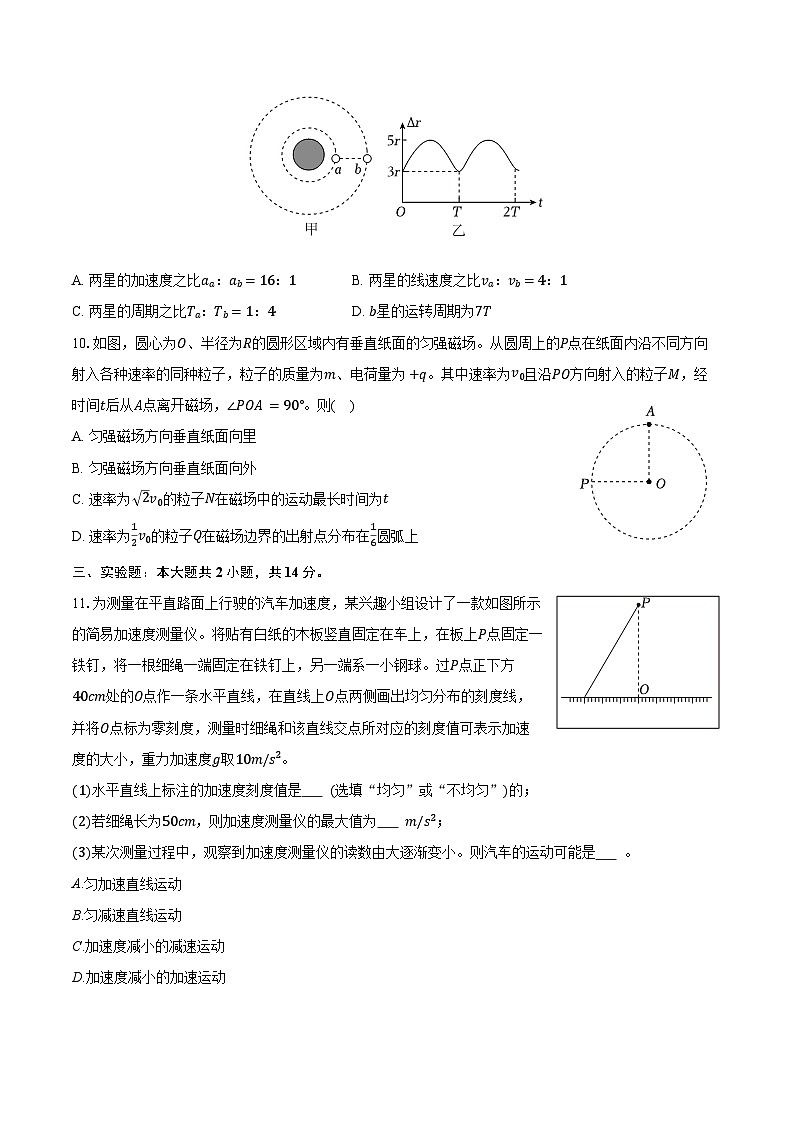 2025-2026学年辽宁省葫芦岛市高三（上）期末物理试卷（含答案）第3页