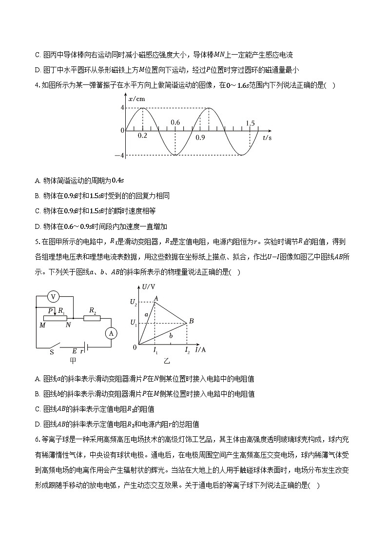 2025-2026学年内蒙古赤峰市松山区高二（上）期末物理试卷（含答案）第2页