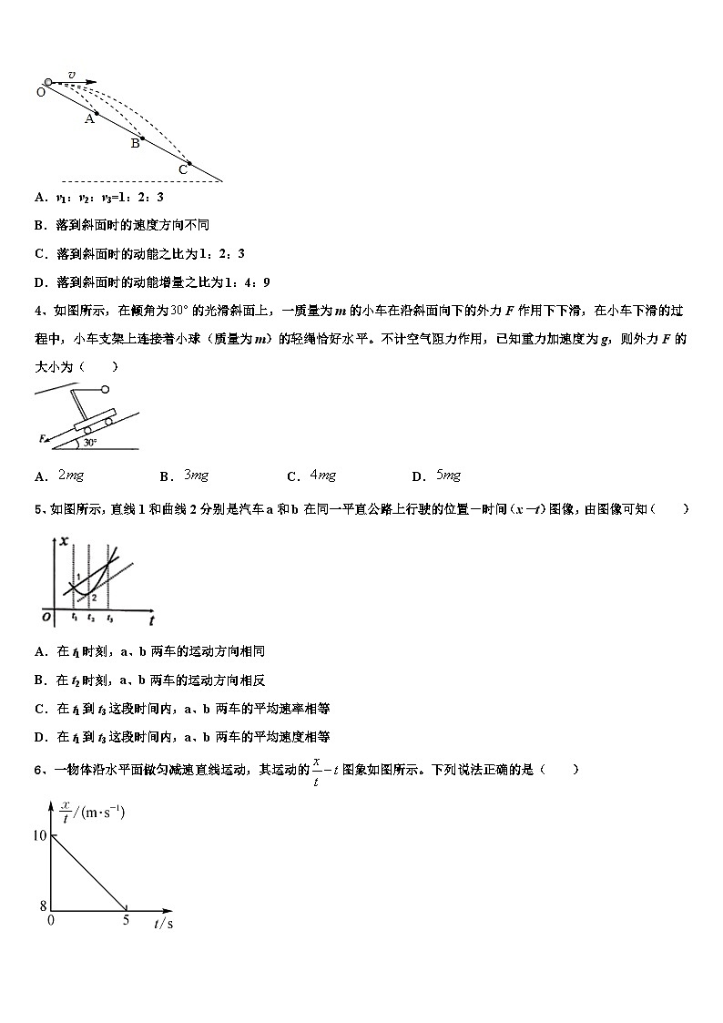 2026届江苏省13市高考冲刺物理模拟试题含解析第2页
