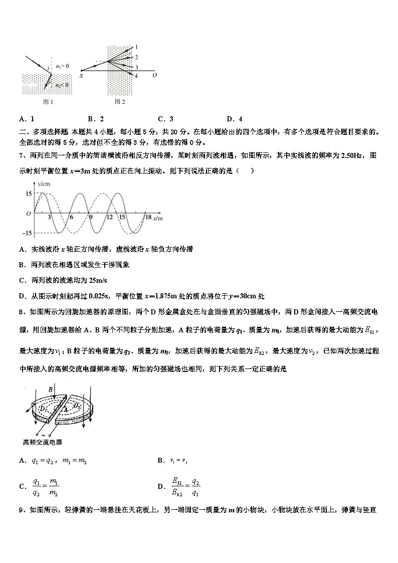 2026届吉林省长春市第七中学高三下学期联考物理试题含解析第3页
