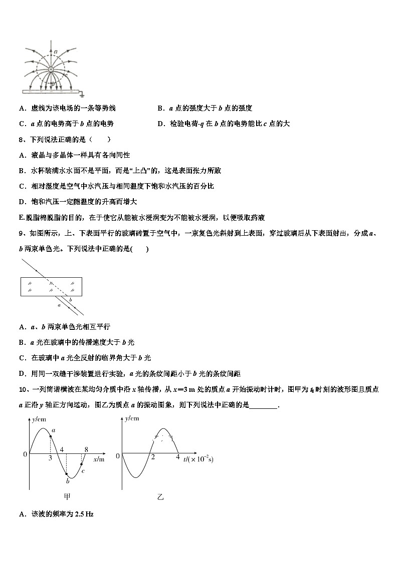 2026届江苏省淮阴中学高考物理全真模拟密押卷含解析第3页