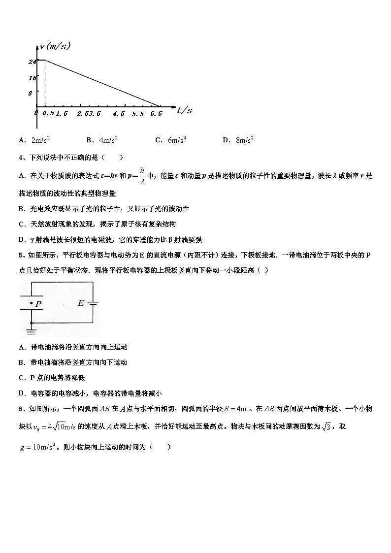 2026届江苏省南京六合区程桥高中高考仿真模拟物理试卷含解析第2页