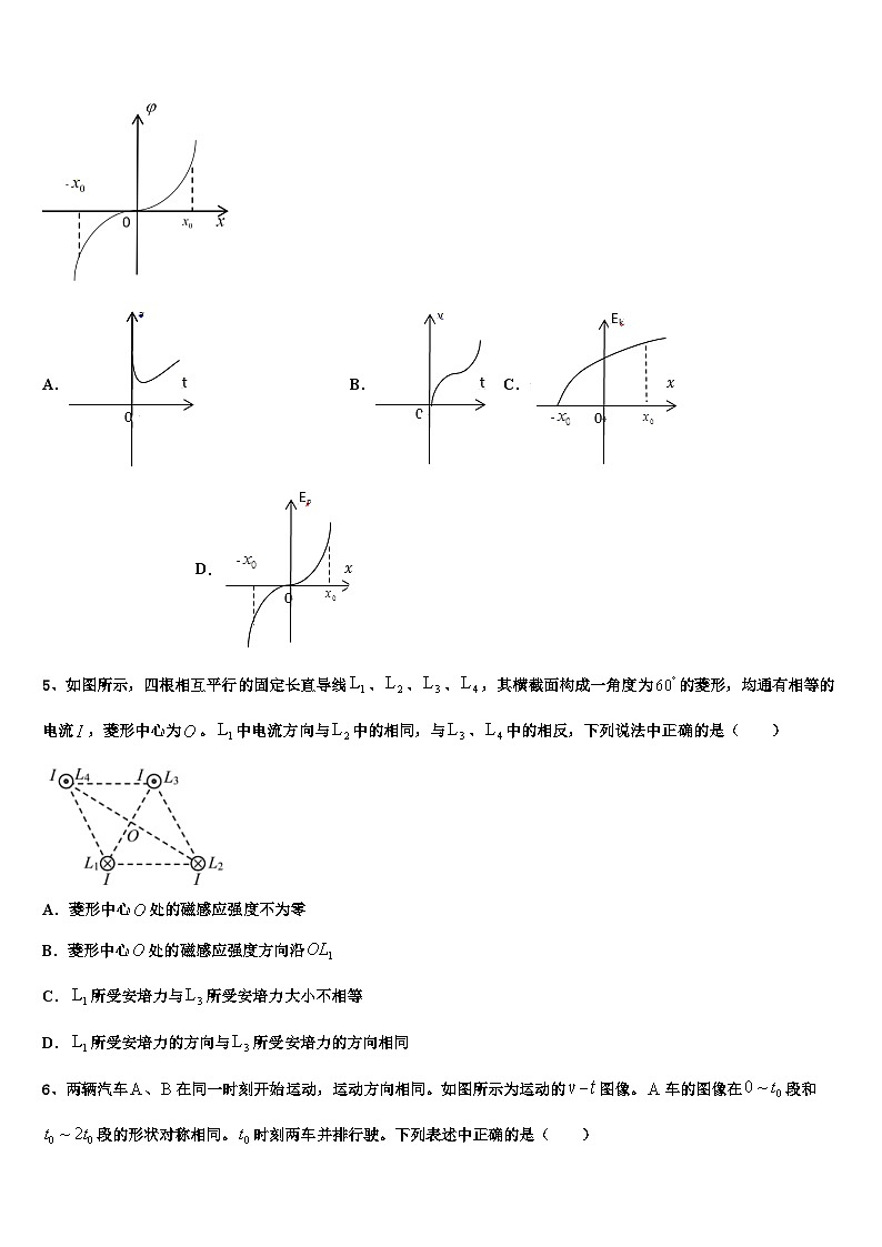 2026届江苏省南通市海安县南莫中学高考适应性考试物理试卷含解析第2页