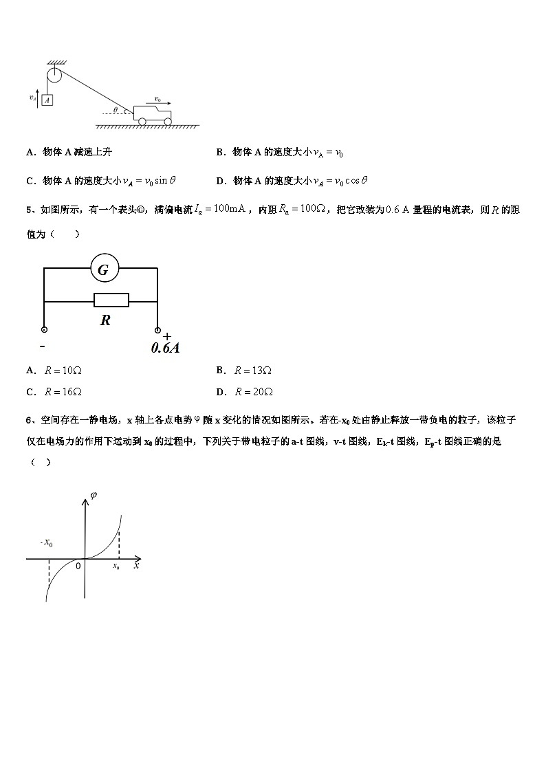 2026届江苏省苏州园区高三第五次模拟考试物理试卷含解析第2页