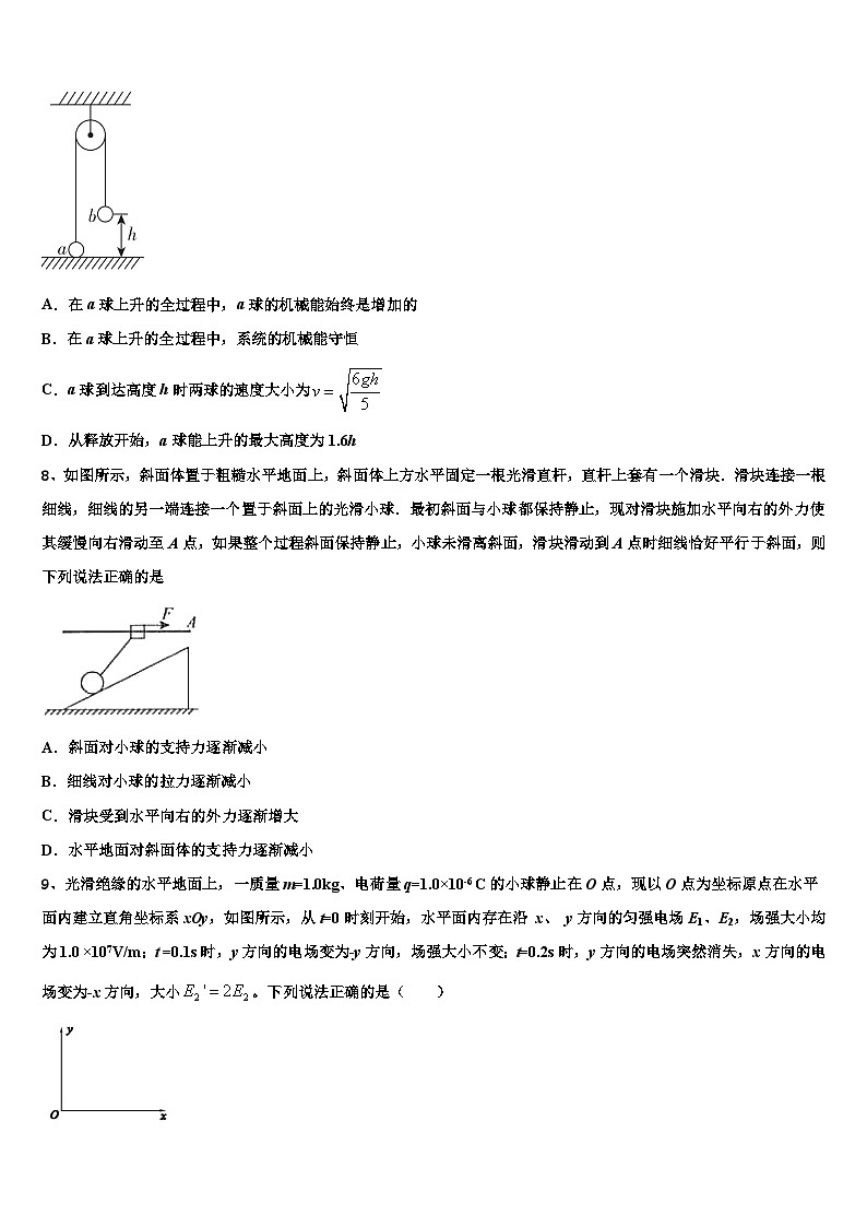 2026届江苏省泰州市兴化市第一中学高三下学期第六次检测物理试卷含解析第3页