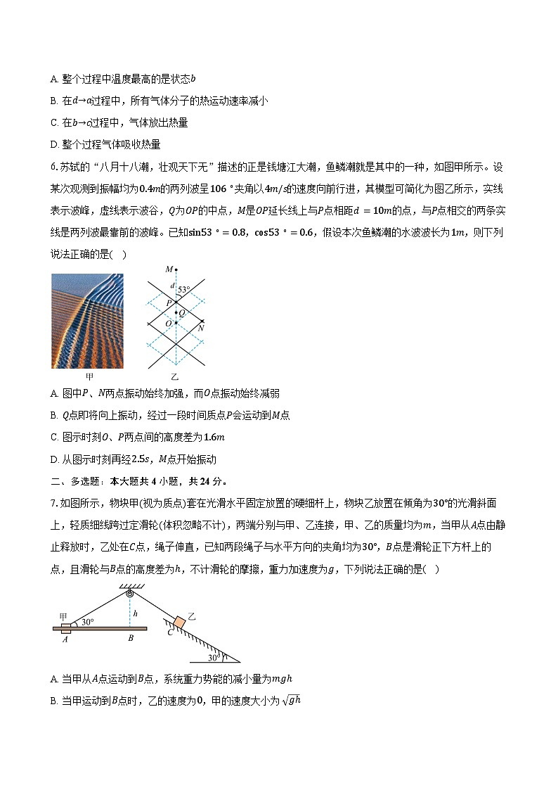 2026届江西省吉安六校协作体高三上学期1月考试物理试卷（含答案）第3页