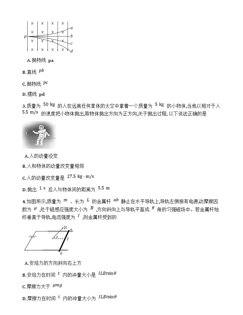 湖北省部分市州2024-2025学年高二上学期期末质量监测物理试卷 含答案第2页