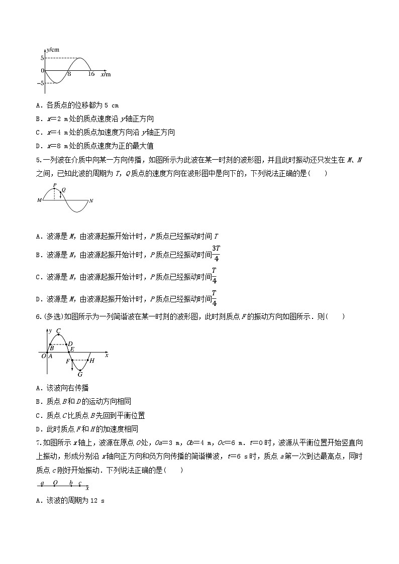 高考物理一轮复习核心考点突破练习专题47机械波（原卷版）第3页