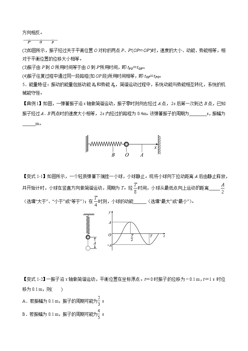 高考物理二轮复习热点题型归纳与变式演练专题14 振动和波（原卷版）第2页