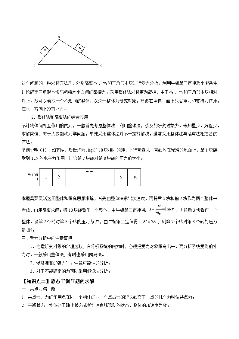 高考物理三轮复习冲刺过关练习易错点03 共点力的平衡（原卷版）第2页