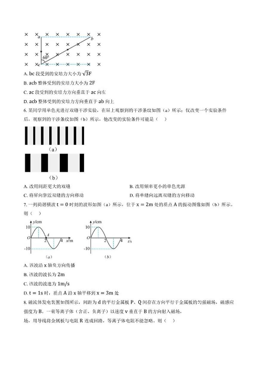 2025-2026学年江苏省连云港市高二上学期期末物理试题（含解析）第2页