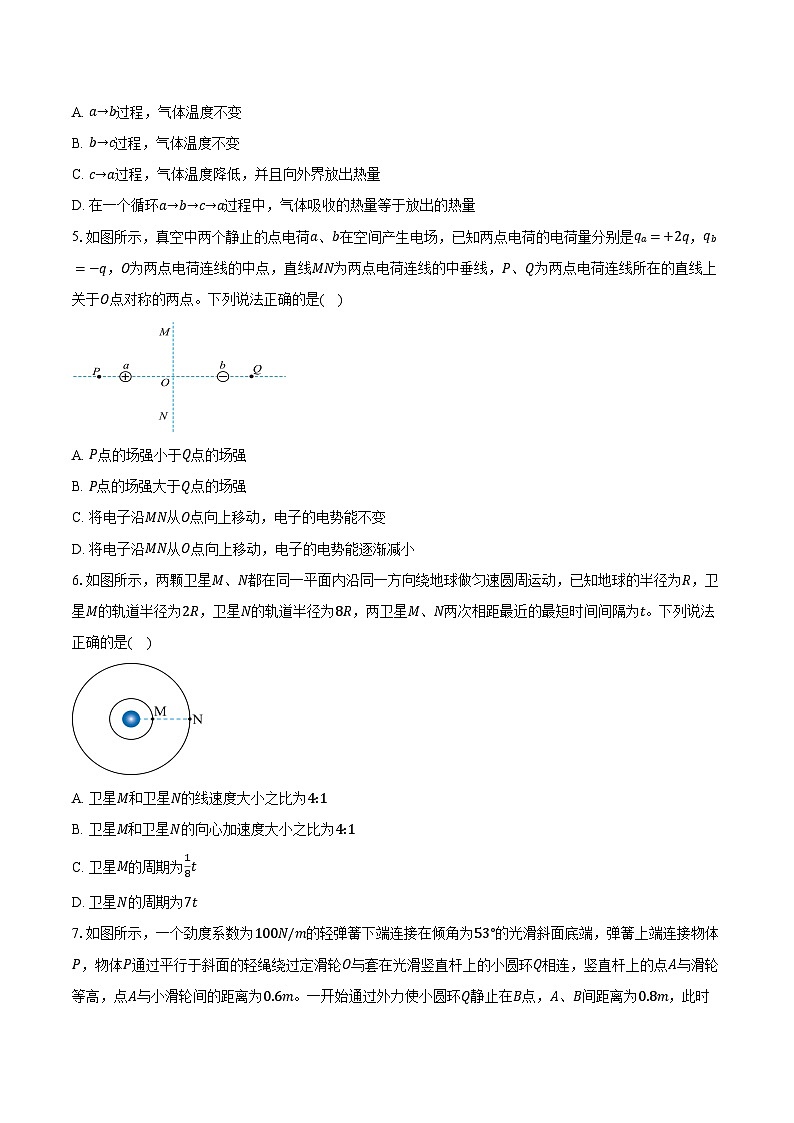 山东菏泽市2025-2026学年高三上学期2月期末物理试题（B）（含答案）第2页