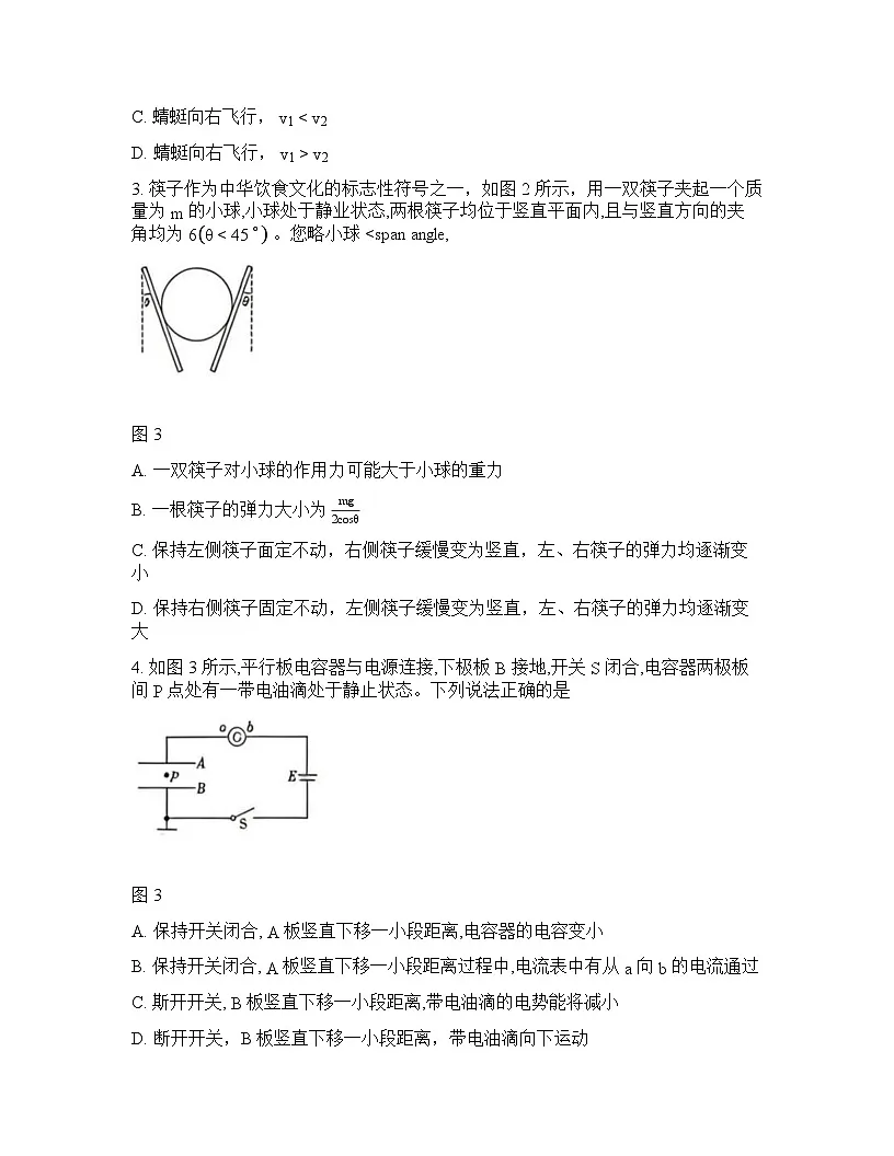 云南师大附中2026届高考适应性月考卷（八）物理+答案第2页