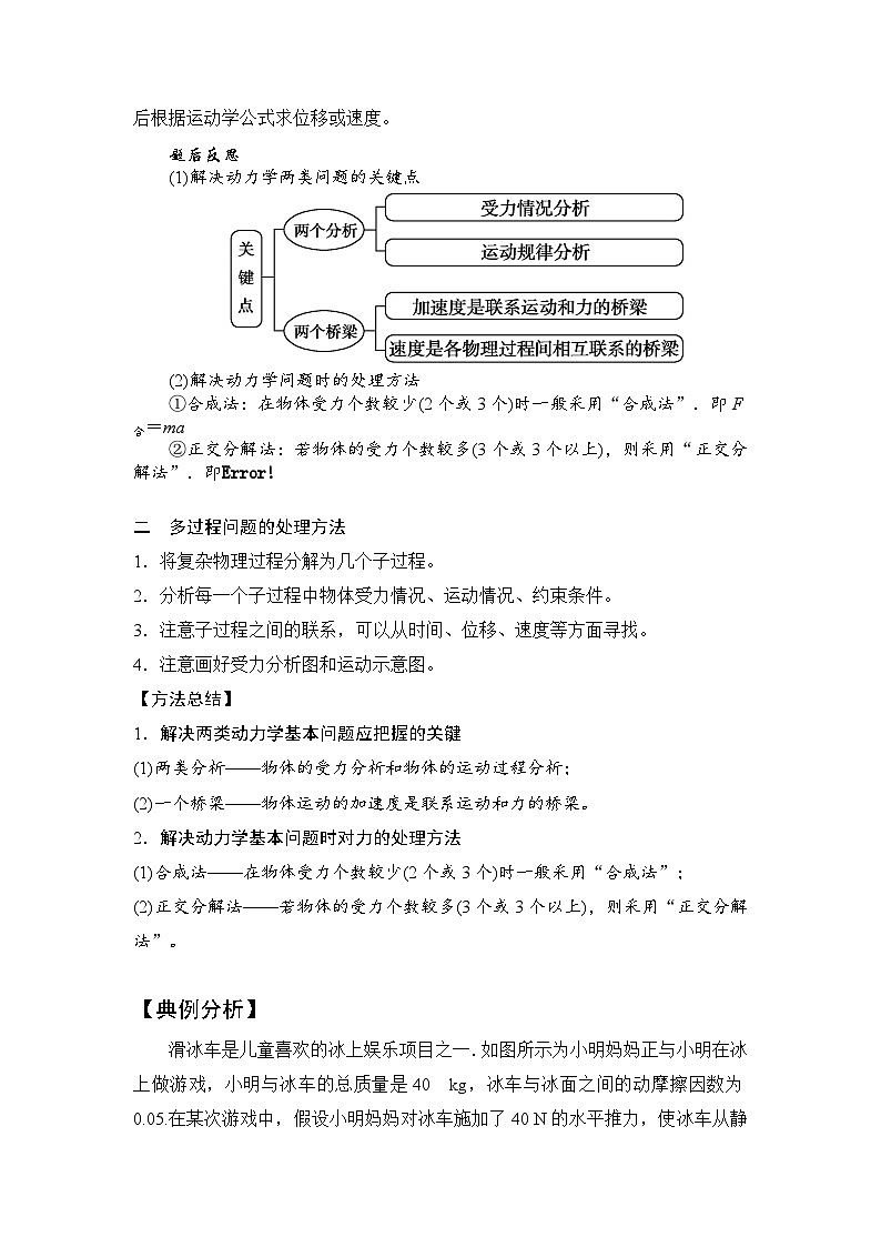 高考物理一轮复习考点通关练习3.3动力学的两类基本问题（原卷版）第2页