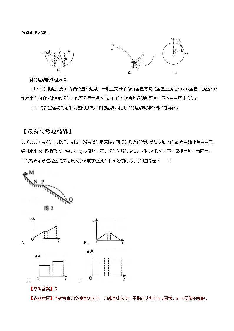 高考物理一轮复习考点通关练习4.5抛体运动中的STSE问题（解析版）第2页