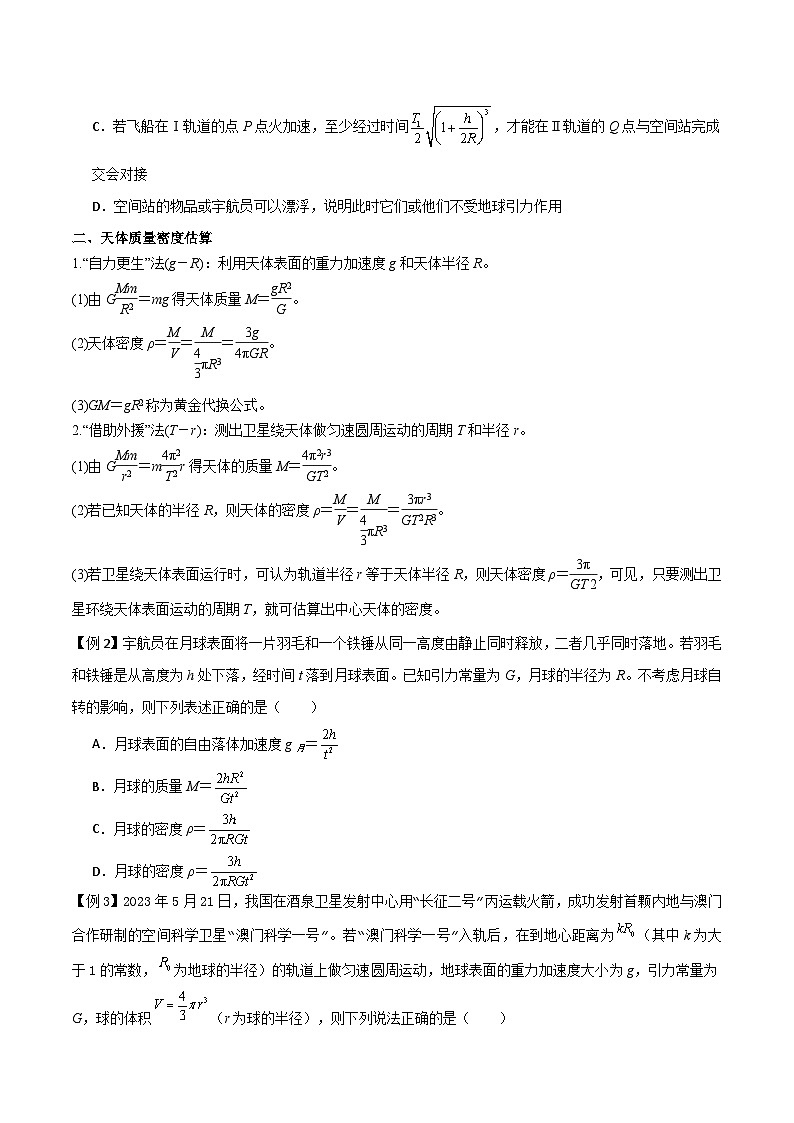 高考物理一轮复习单元综合训练专题28 开普勒行星运动定律、天体质量密度估算和不同位置重力加速度（原卷版）第2页