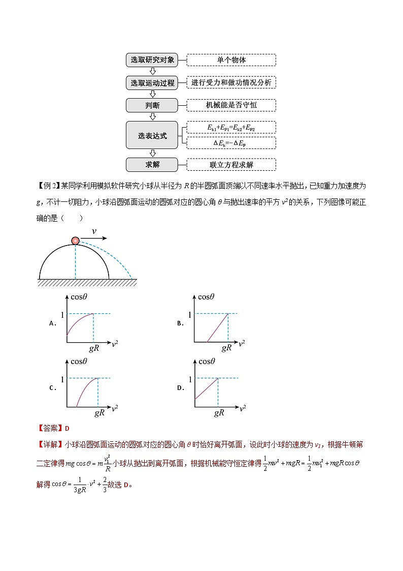 高考物理一轮复习单元综合训练专题33 机械能守恒定律（解析版）第3页