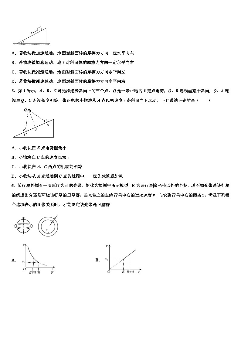 2026届江苏新沂一中高考冲刺押题（最后一卷）物理试卷含解析第2页