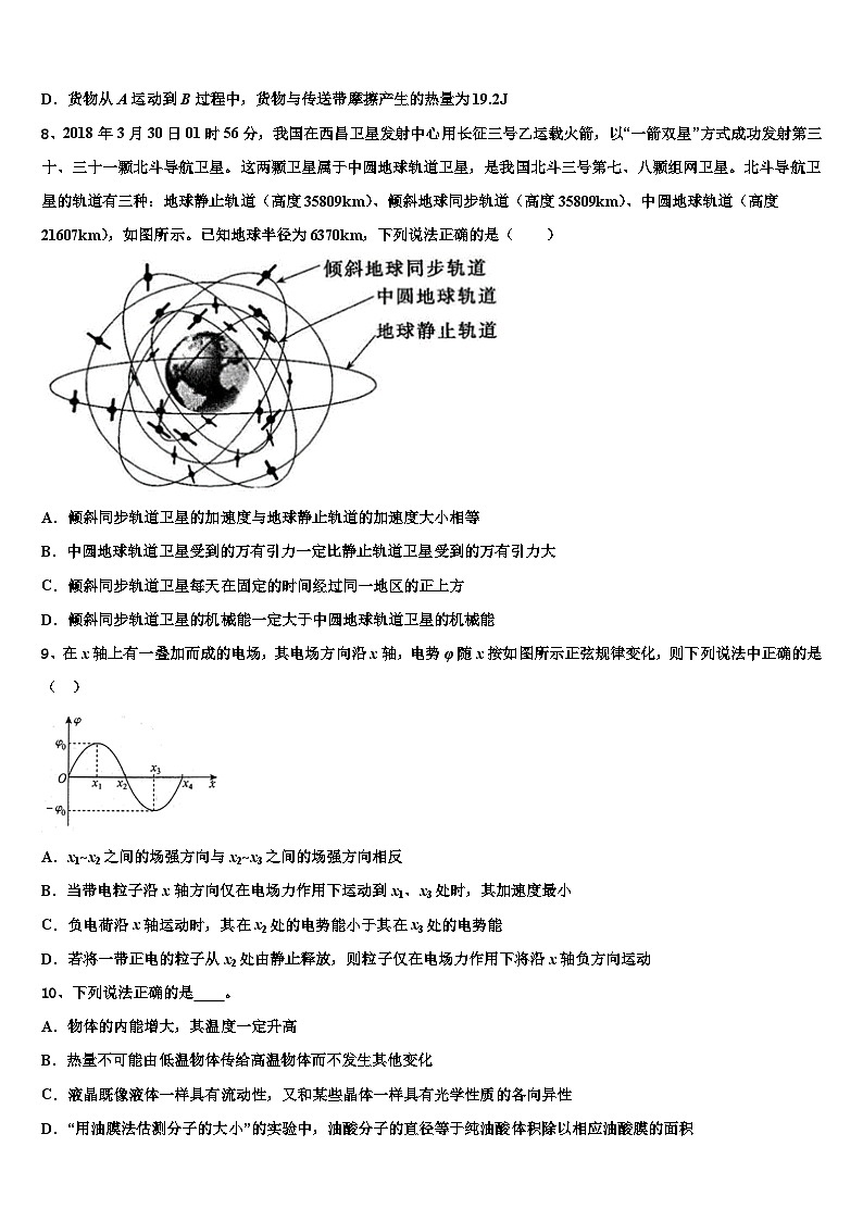 2026届江西奉新县高考物理押题试卷含解析第3页