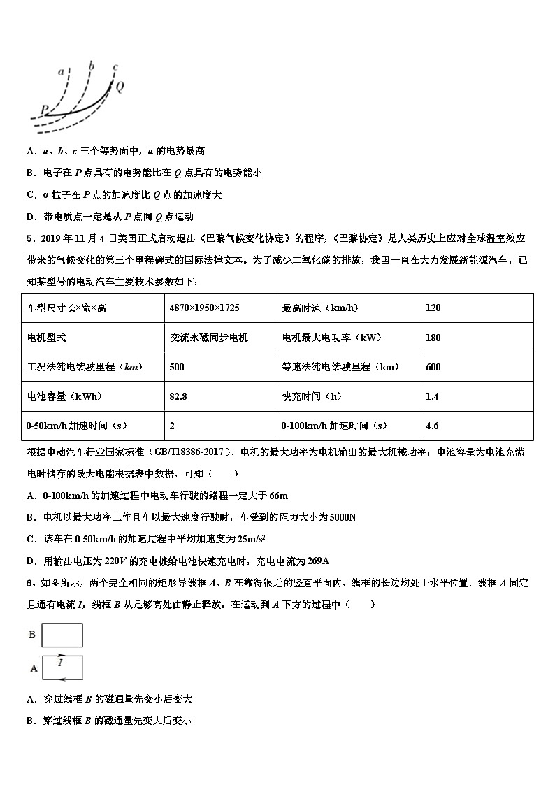 2026届江苏省镇江一中等高三下第一次测试物理试题含解析第2页