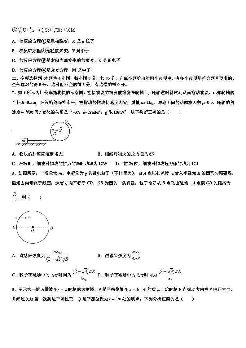 2026届江西省赣州市赣源中学高考仿真卷物理试题含解析第3页