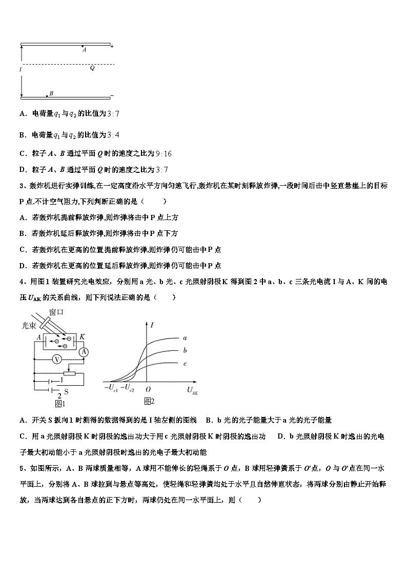 2026届江西省赣州市十二县高三下学期联考物理试题含解析第2页