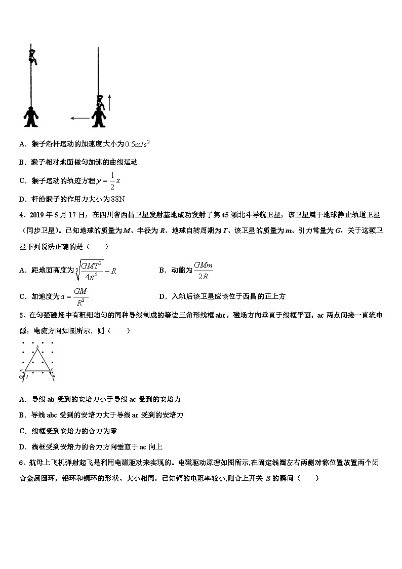 2026届江西省南昌第二中学高考压轴卷物理试卷含解析第2页