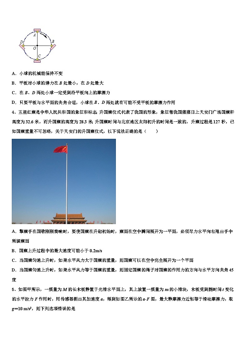 2026届江西省三县部分高中高三下学期第六次检测物理试卷含解析第2页