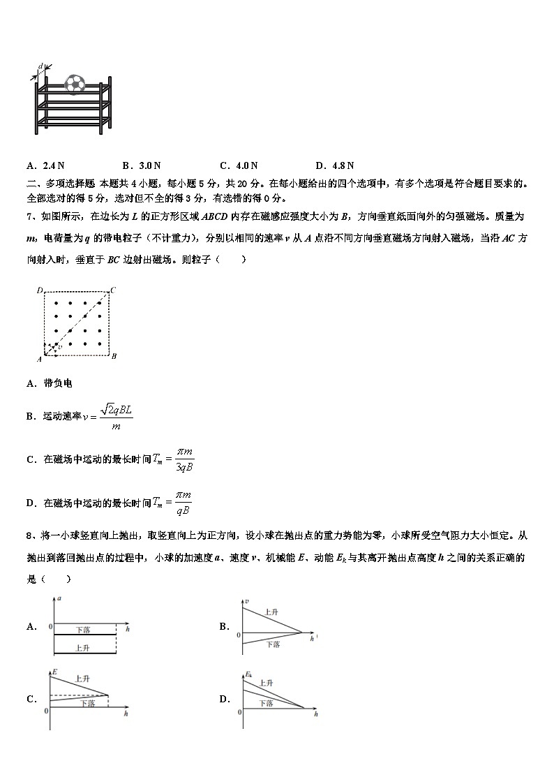 2026届江西省名师联盟高三3月份模拟考试物理试题含解析第3页