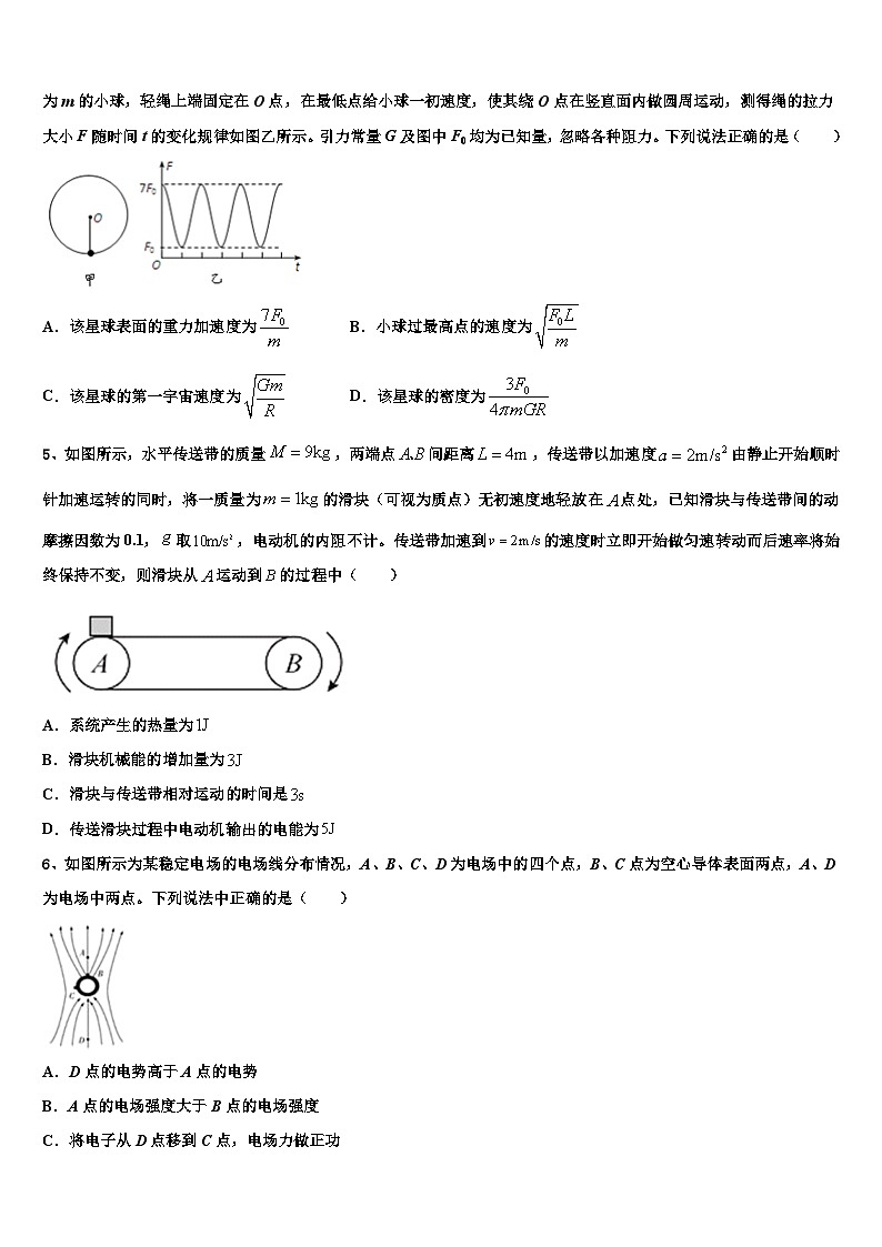 2026届拉萨市高考压轴卷物理试卷含解析第2页