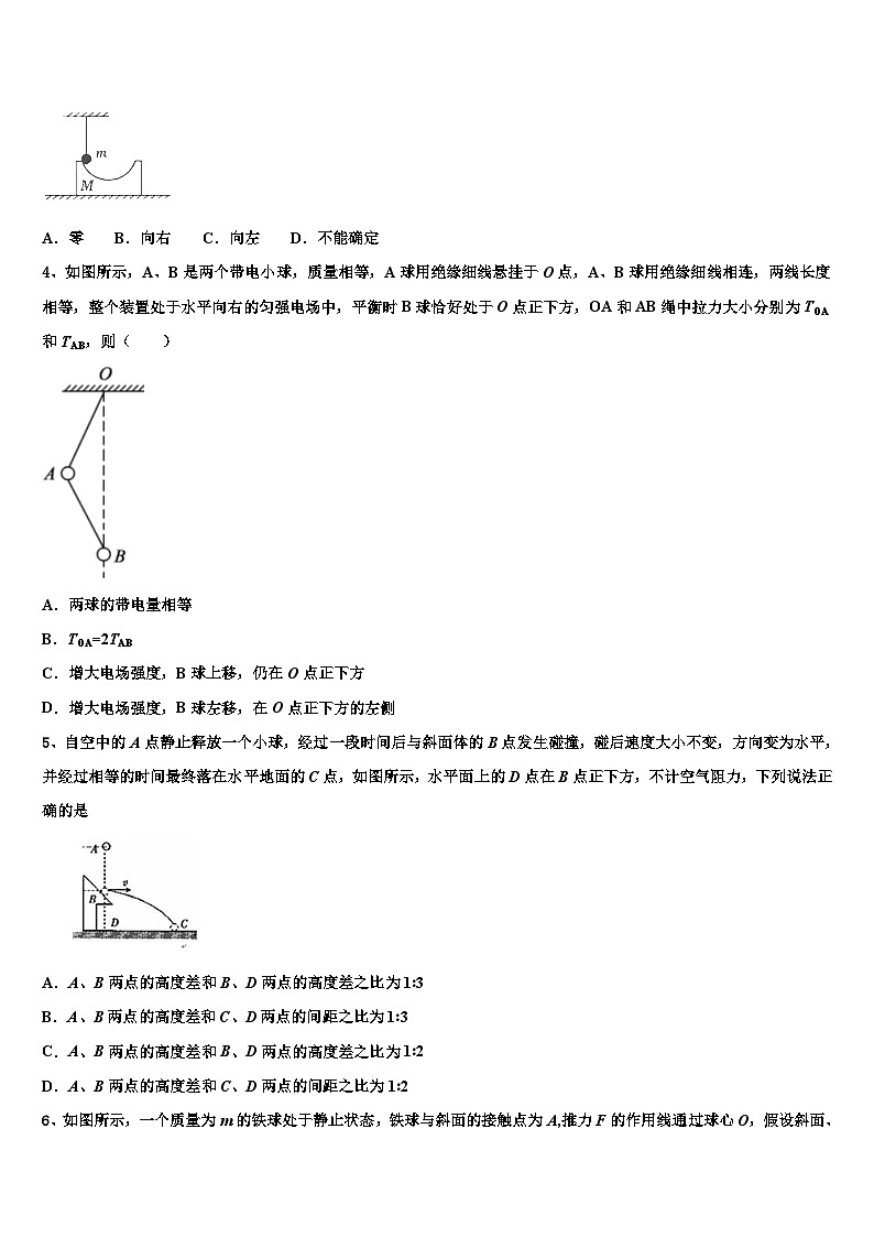 2026届兰州大学附属中学高考仿真卷物理试卷含解析第2页