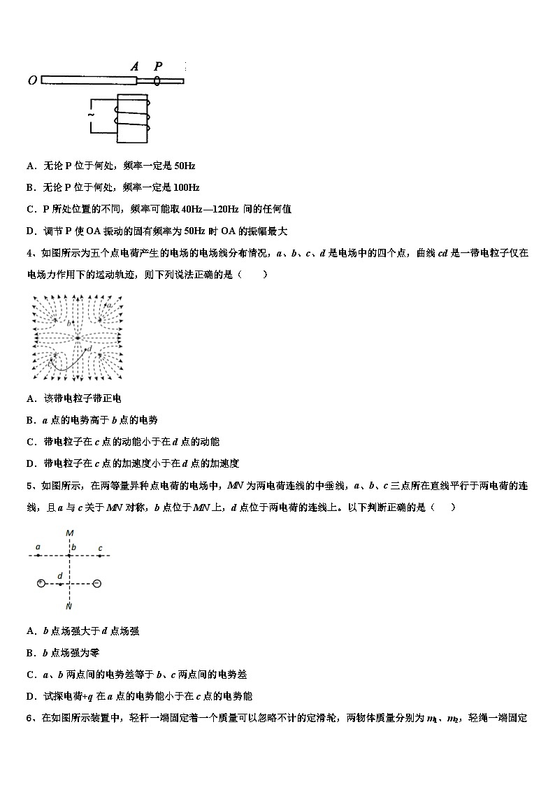 2026届江西师大附属中学高三压轴卷物理试卷含解析第2页