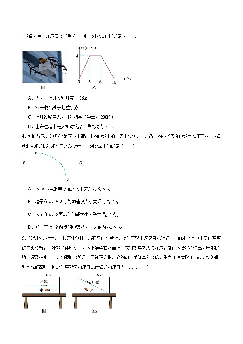 吉林省梅河口市第五中学2026届高三上学期1月期末考试物理试题（Word版附答案）第2页