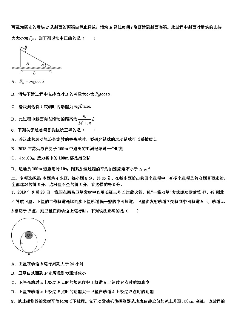 2026届辽宁葫芦岛协作校高考冲刺模拟物理试题含解析第2页