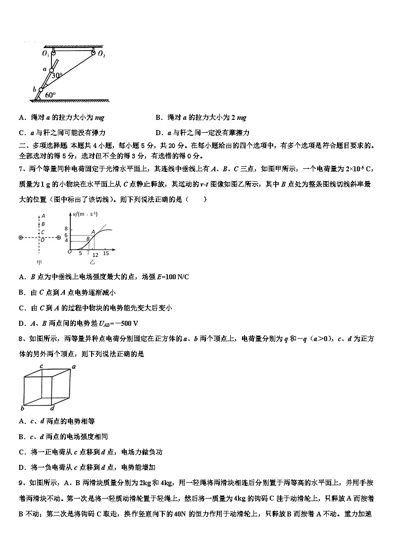 2026届辽宁省朝阳市第二高级中学高考仿真卷物理试题含解析第3页