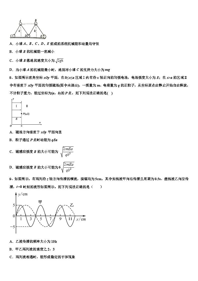 2026届辽宁省大连市育明高级中学高考考前模拟物理试题含解析第3页