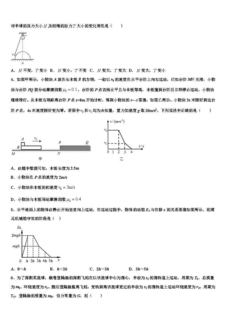 2026届辽宁省抚顺德才高级中学高考冲刺押题（最后一卷）物理试卷含解析第2页