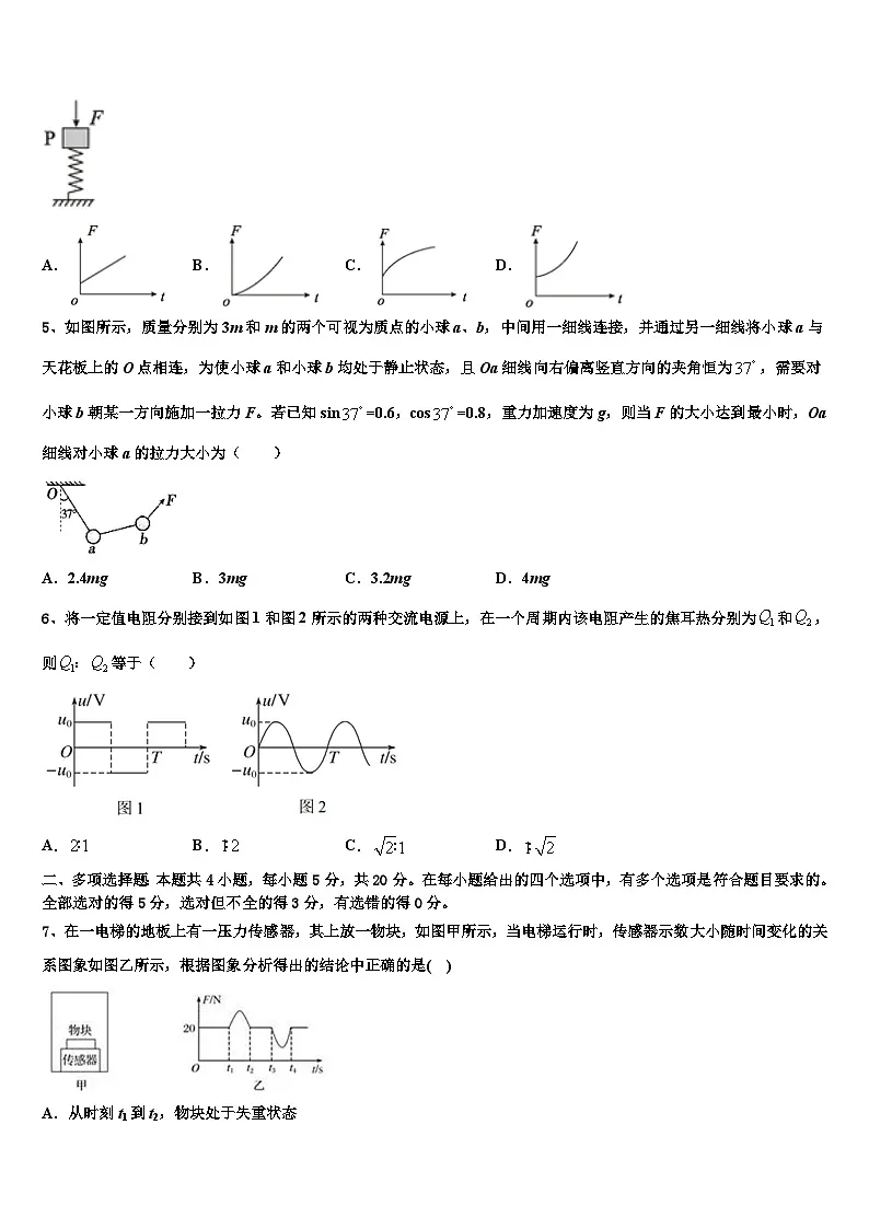 2026届辽宁省凌源三中高考物理倒计时模拟卷含解析第2页