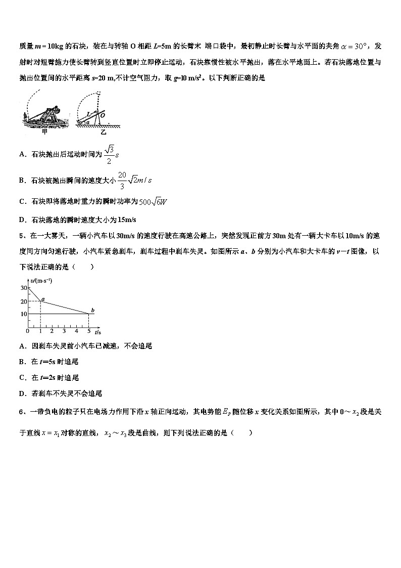 2026届辽宁省葫芦岛高考物理必刷试卷含解析第2页