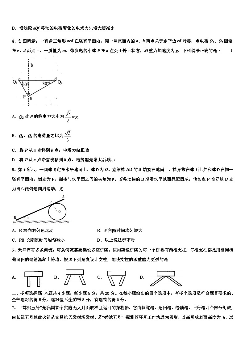 2026届辽宁省沈阳市第1高考物理押题试卷含解析第2页
