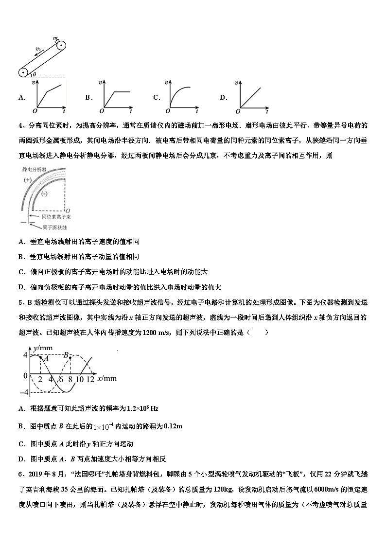 2026届辽宁省沈阳市实验中学高考物理五模试卷含解析第2页