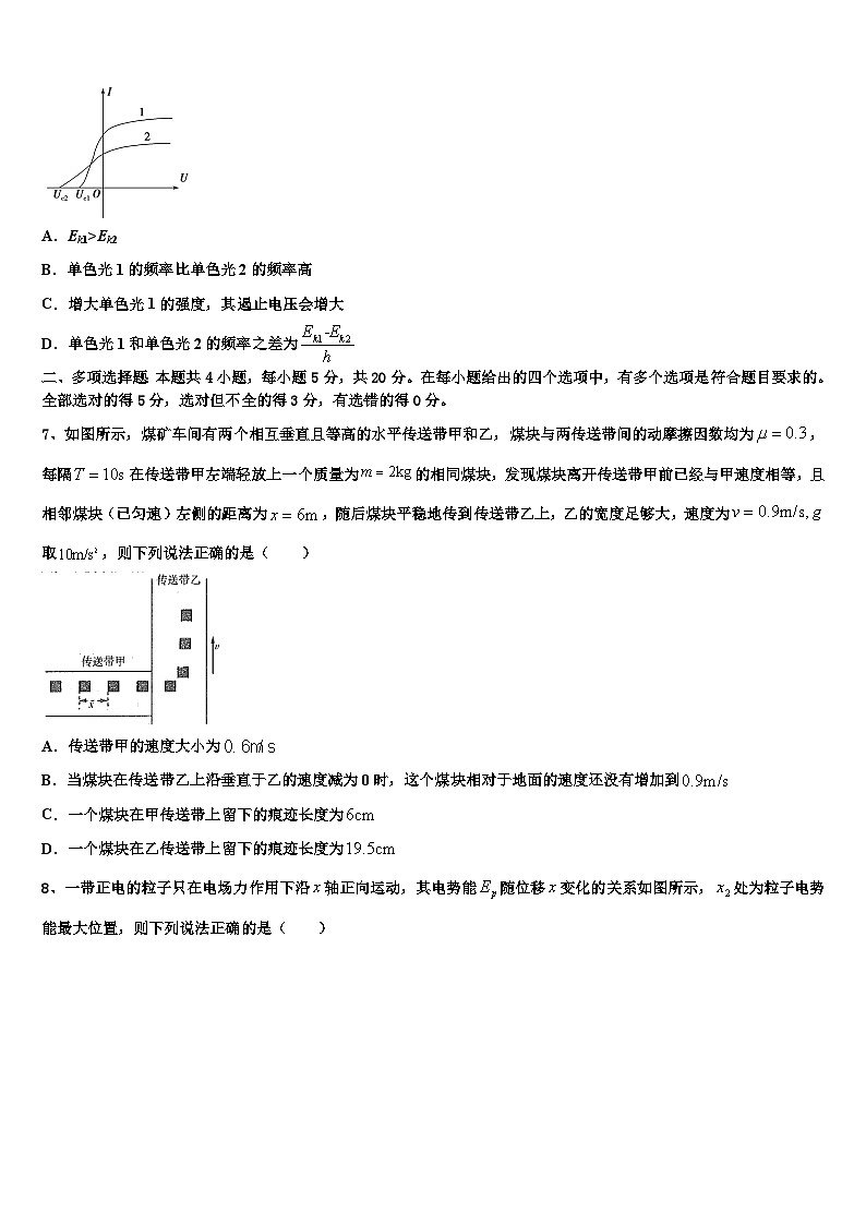 2026届龙岩市重点中学高考仿真卷物理试卷含解析第3页