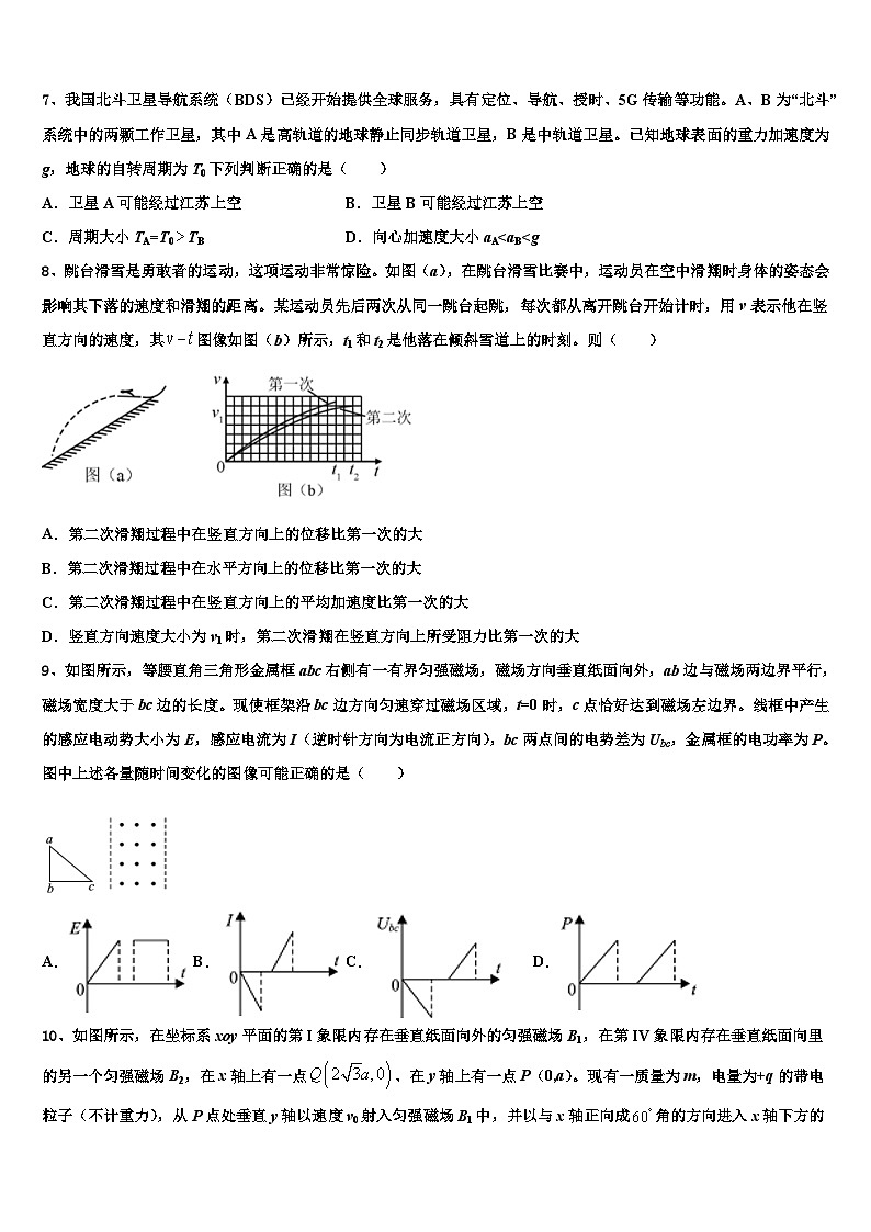 2026届临川一中实验学校高三适应性调研考试物理试题含解析第3页