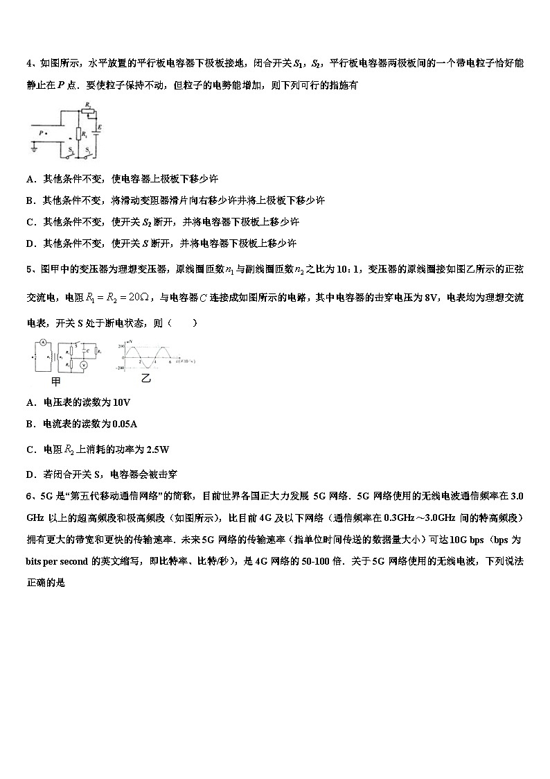 2026届南京市第二十九中学高考物理倒计时模拟卷含解析第2页