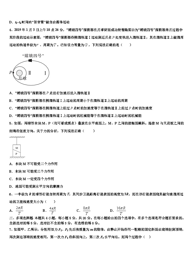 2026届南京市重点中学高考仿真卷物理试卷含解析第2页