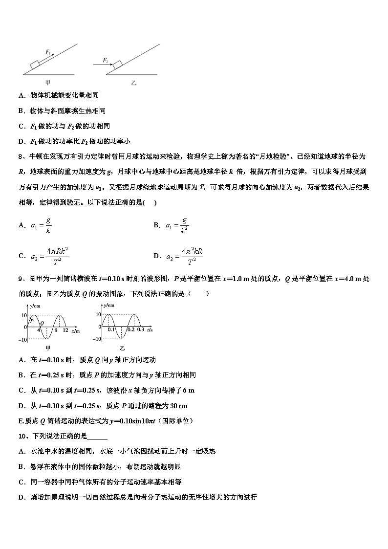2026届南京市重点中学高考仿真卷物理试卷含解析第3页