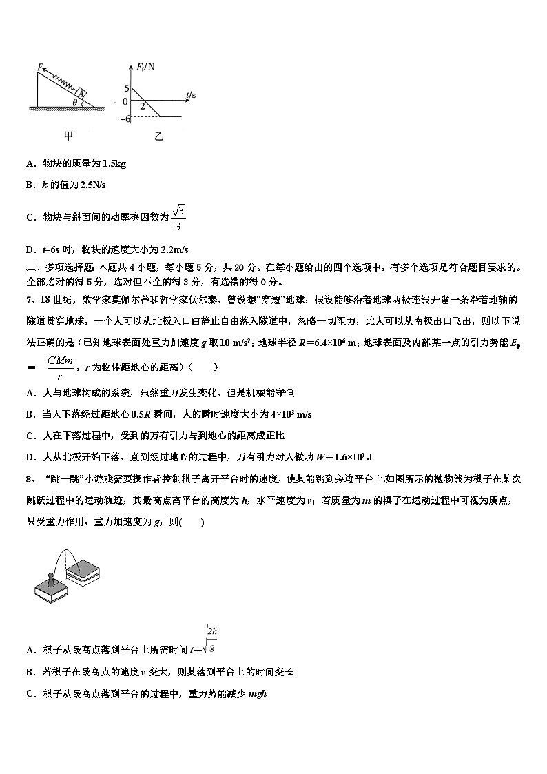 2026届南京师范大学附属中学高三下第一次测试物理试题含解析第3页