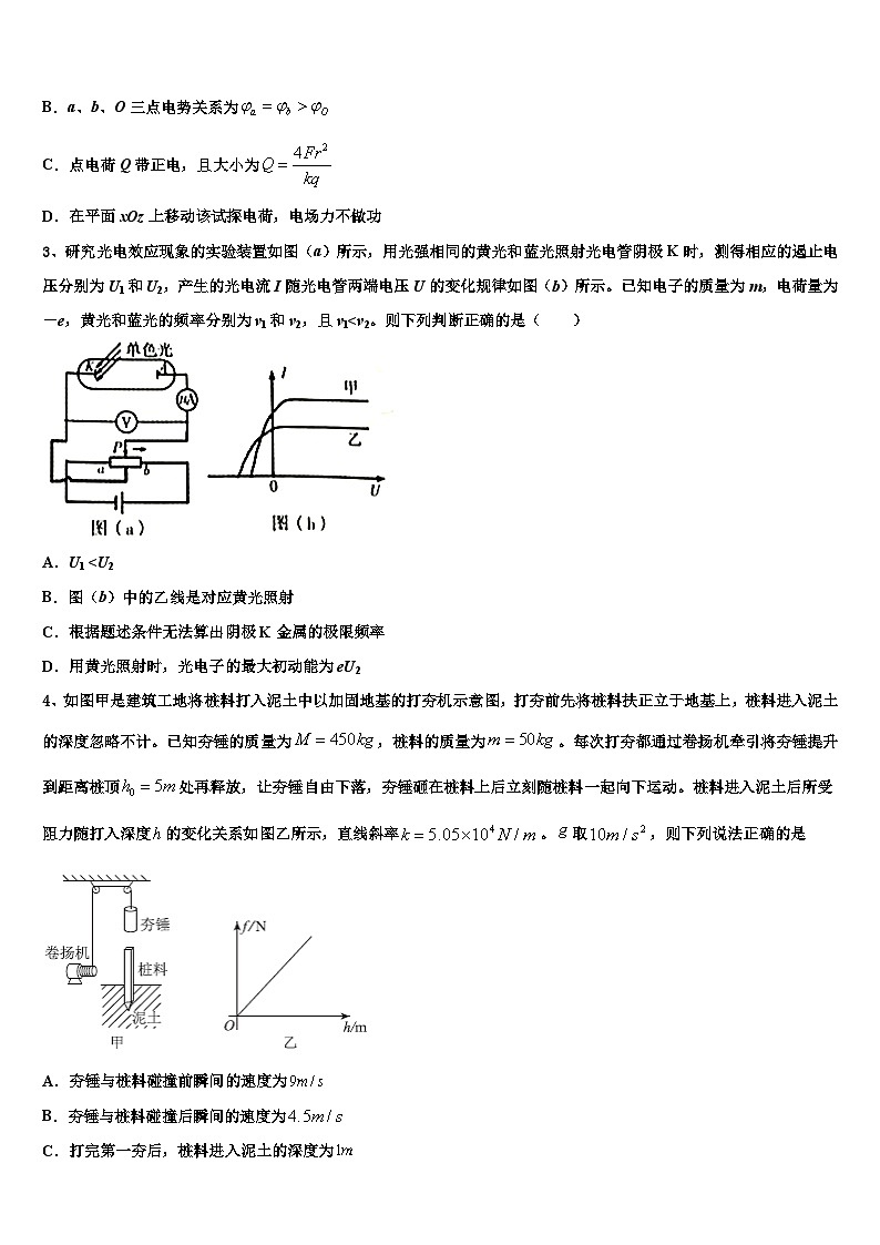 2026届辽宁省沈阳市重点中学高三（最后冲刺）物理试卷含解析第2页