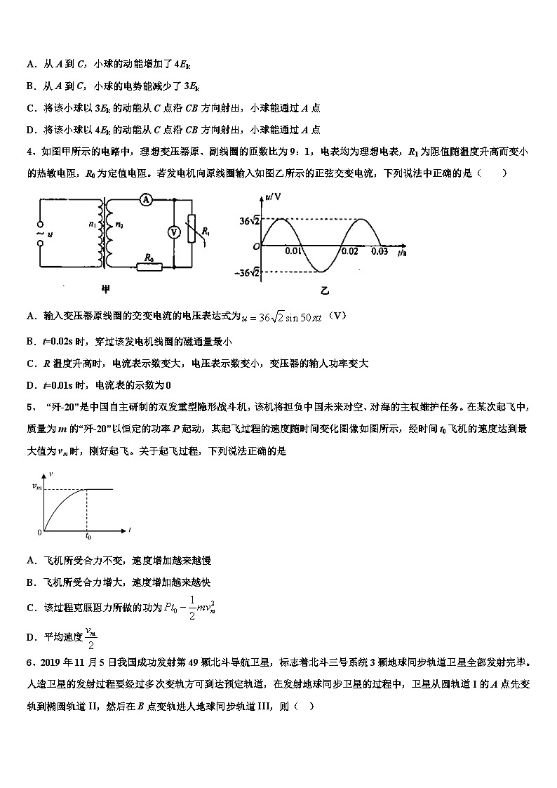 2026届辽宁省辽阳市高三最后一模物理试题含解析第2页