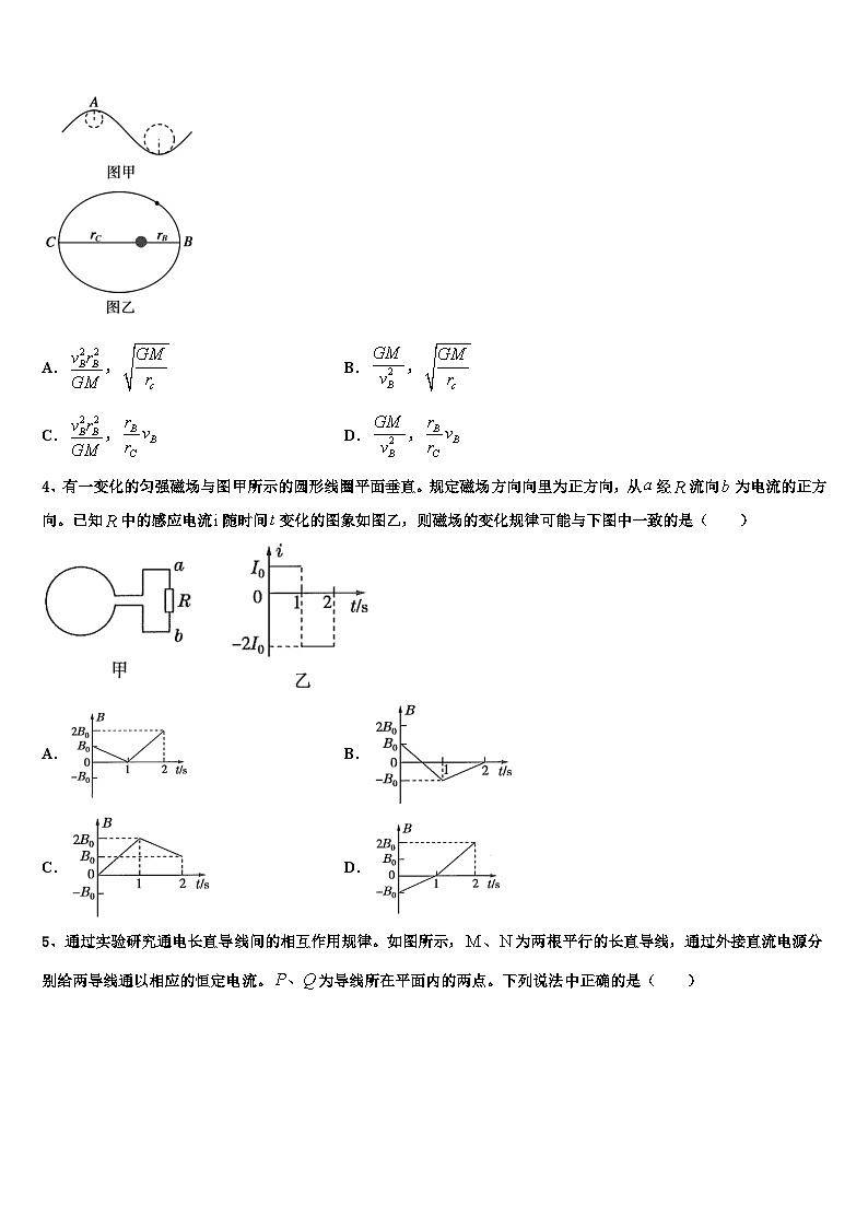 2026届辽宁省抚顺市六校高三下学期联考物理试题含解析第2页